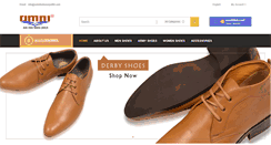 Desktop Screenshot of omnifootwearpvtltd.com