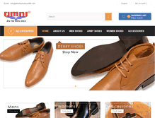 Tablet Screenshot of omnifootwearpvtltd.com